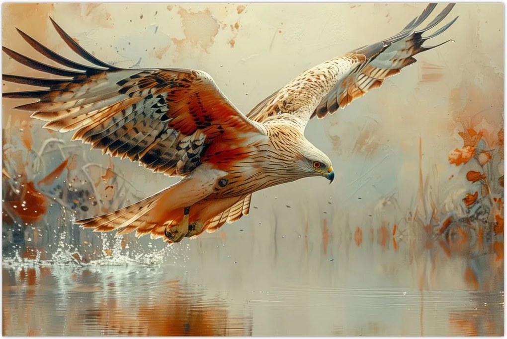 Tablou - Pasăre de pradă (90x60 cm)