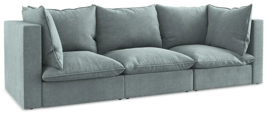 Canapea albastră 255 cm Manao – Makamii
