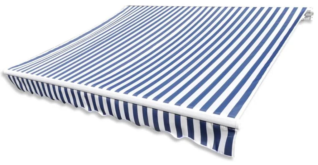 Panza copertina, albastru  alb, 4 x 3 m (cadrul nu este inclus) Albastru si alb, 400 x 300 cm