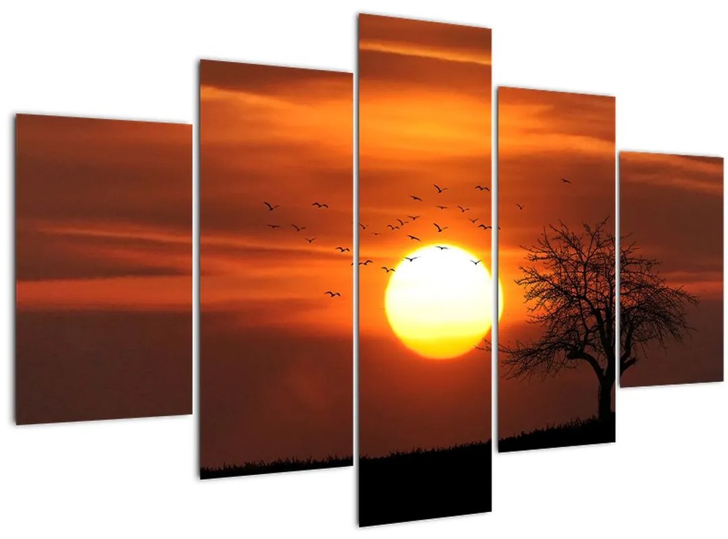 Tablou - Apus de soare (150x105 cm)