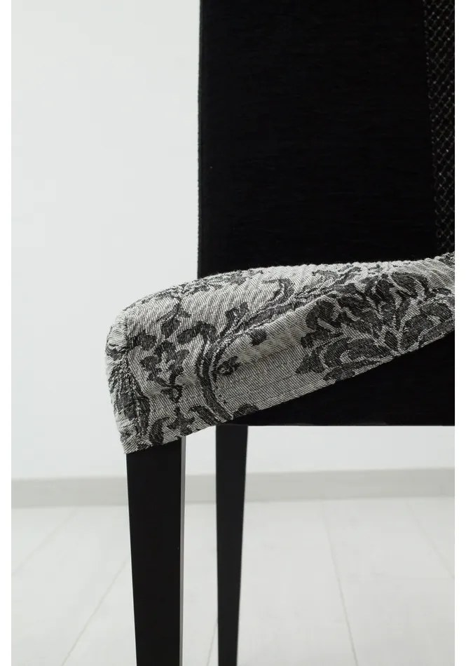 Husă pentru scaun Istanbul gri , 45 x 45 cm, set de 2 buc.