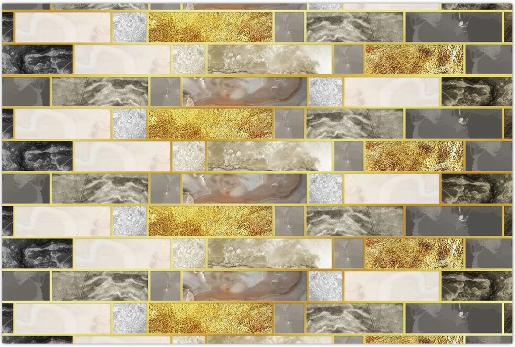 Tablou - Decor cu texturi (90x60 cm)