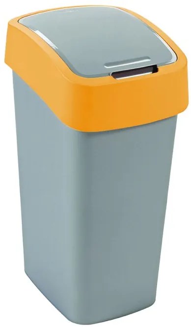 Coș de gunoi FLIPBIN 45 L - galben CURVER