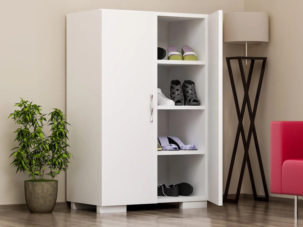 Dulap pentru pantofi Maide (Alb) . 1102338