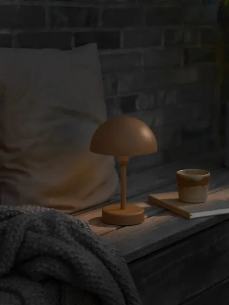 Nordlux - Lampă de masă LED reîncărcabilă, dimerizabilă pentru exterior ELLEN LED/2,8W/3,7V IP44 maro