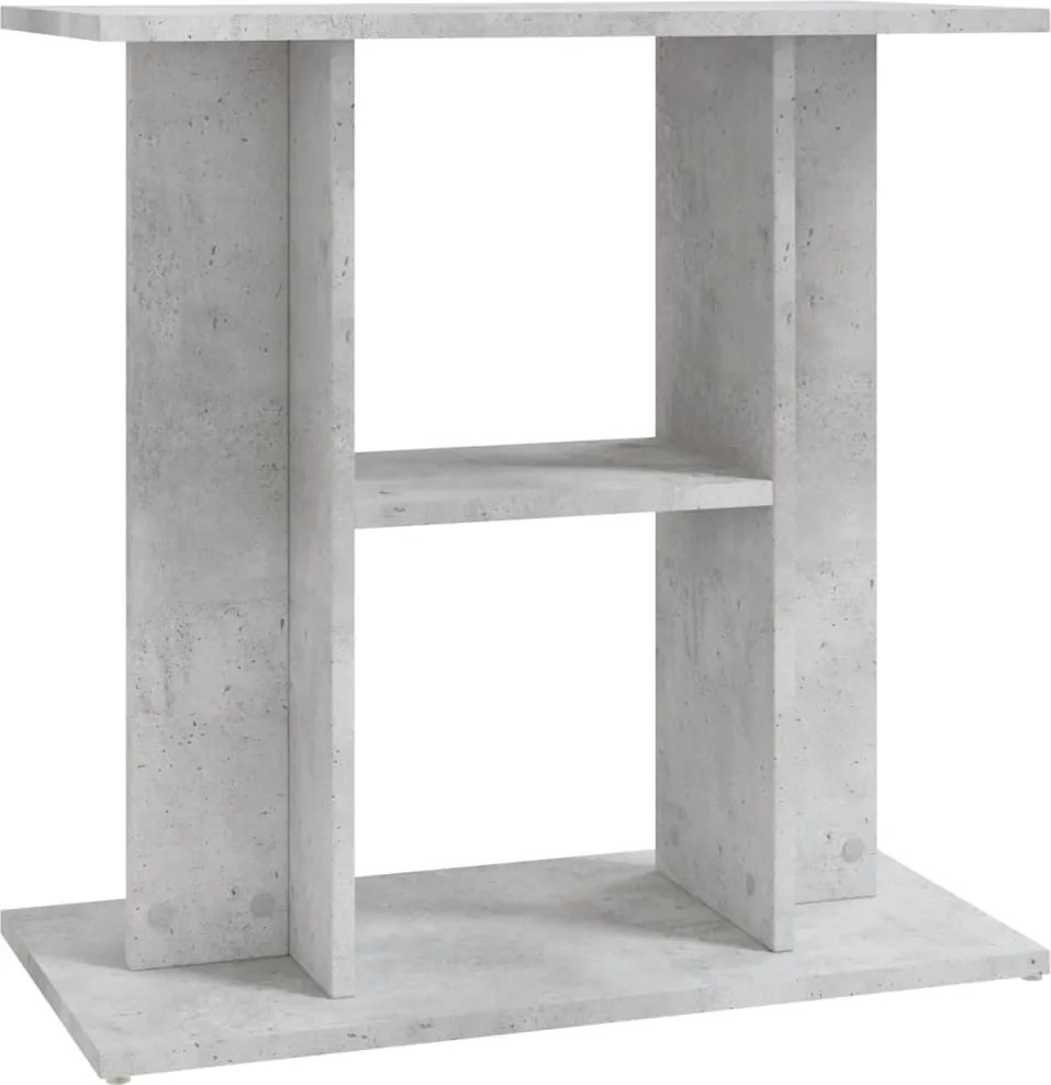 vidaXL Suport pentru acvariu, gri beton, 60x30x60 cm, lemn stratificat
