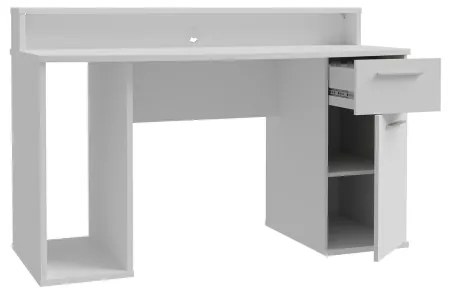 Birou IVAR cu iluminare, alb