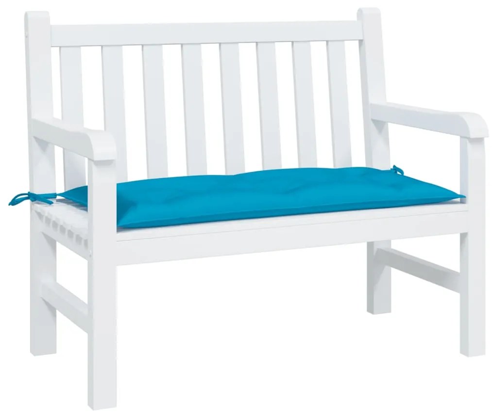vidaXL Pernă de bancă, albastru deschis, 100x50x7 cm, material oxford