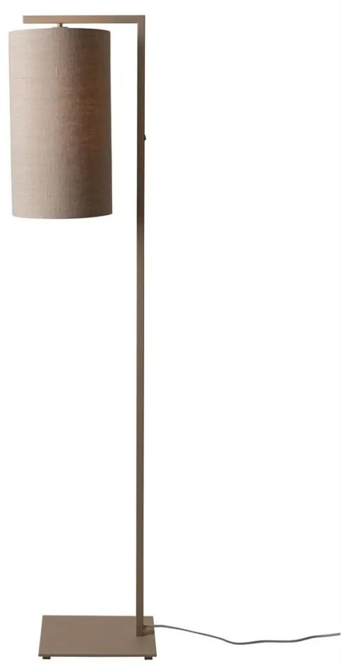 Lampa de podea Boston metal sand abajur in inchis