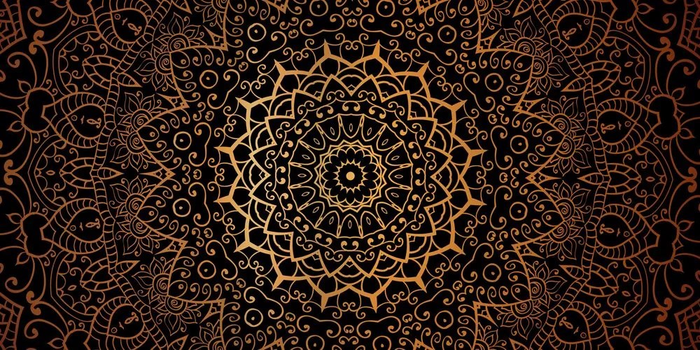 Tablou vintage Mandala în stil indian