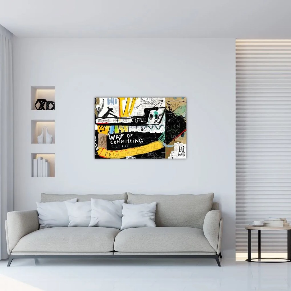 Tablou - Graffiti (90x60 cm)