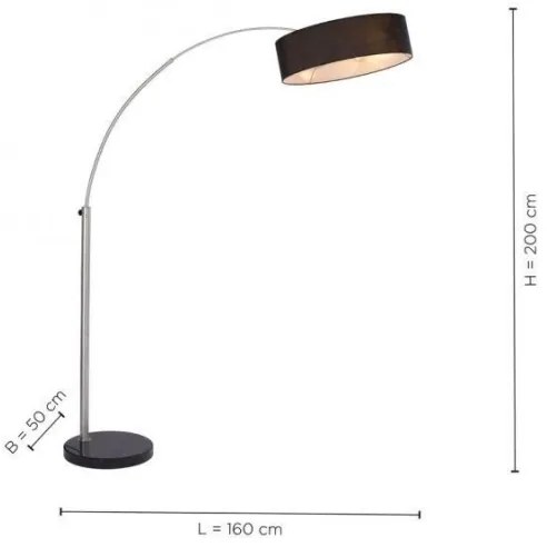 Lampadar PETRO 3xE27/60W/230V Paul Neuhaus 307-55
