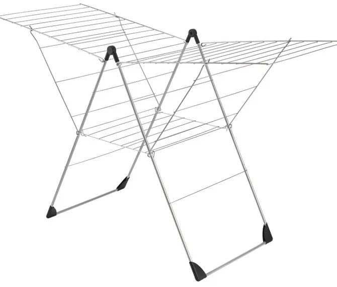 Uscător rufe din oțel Metaltex Vento, lungime 177 cm