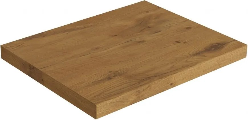 Blat pentru lavoar Rune Ottar 70x40 cm finisaj lemn stejar