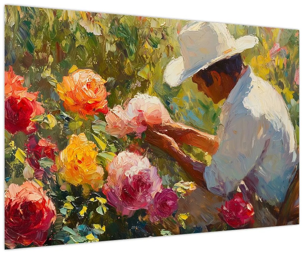 Tablou - Grădinar (90x60 cm)