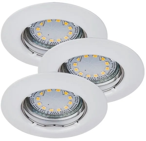 Rabalux 1046 - Set 3 spoturi LED încastrate LITE 3xGU10-LED/3W/230V