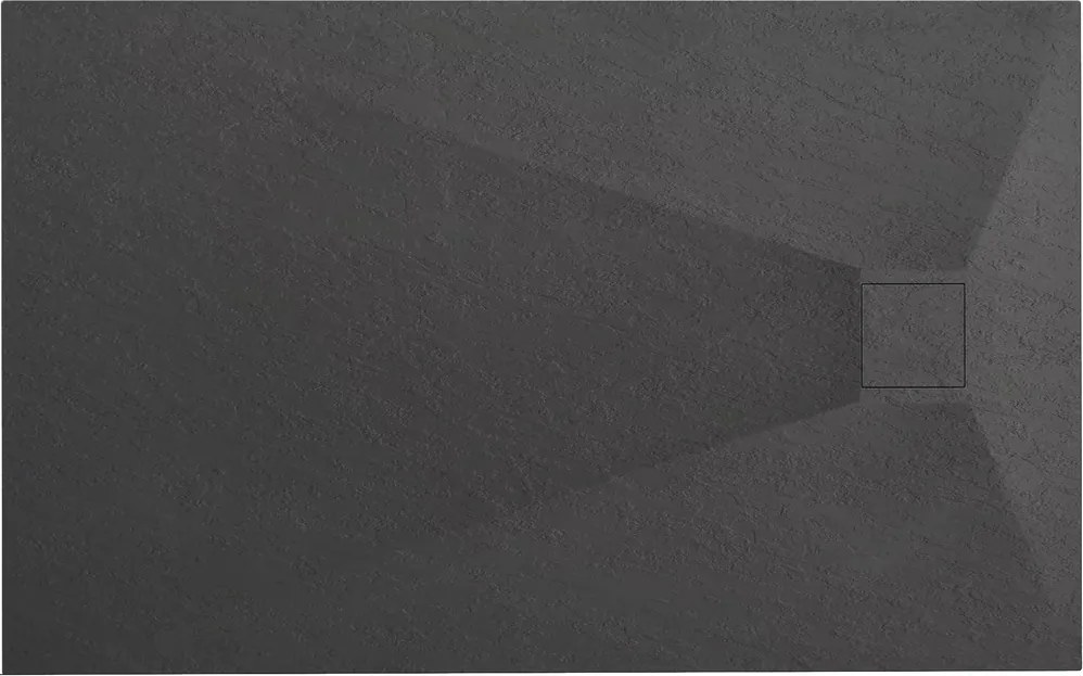 Cada de dus Magnum 100x80 cm negru