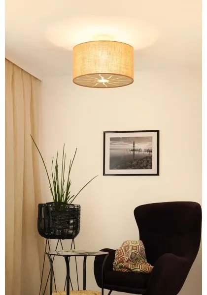 Brilagi - Lustr COUNTRY ROLLER 1xE27/15W/230V pr. 45 cm bejliu