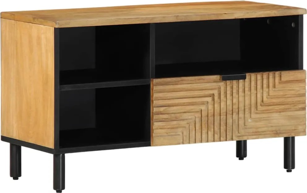 vidaXL Dulap TV maro 80x33x46 cm lemn masiv de mango