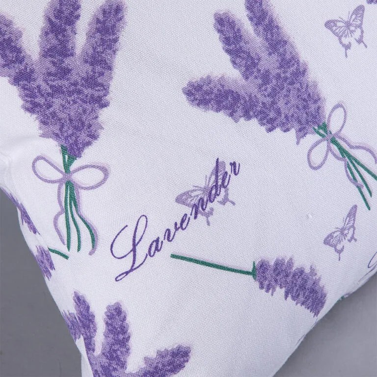 Set de 2 feţe pernuţe LAVANDĂ 40 x 40 cm