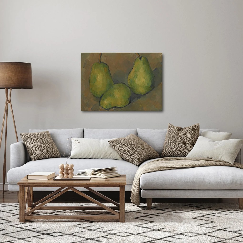 Tablou - Paul Cézanne, Three Pears, reproducere (70x50 cm)