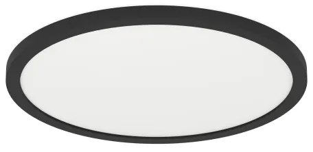 Plafonieră LED RGBW dimabilă ROVITO-Z LED/14,6W/230V negru Eglo 900091