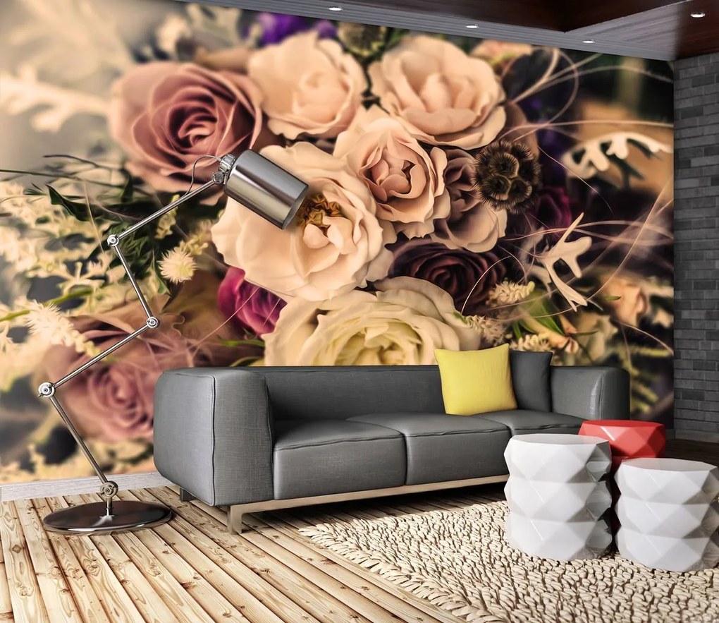 Fototapet - Flori (152,5x104 cm)