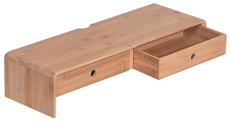 Suport de bambus pentru monitor Elaro, tip 2,66 x 20 x 13 cm