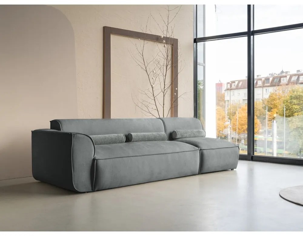 Șezlong modular verde (cu colț pe partea stângă ) Flex Felix – Miuform