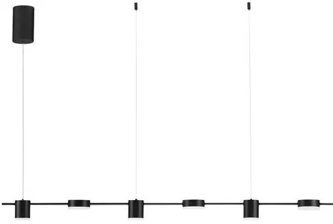 Lustra liniara cu 6 spoturi LED CCT RIAZ
