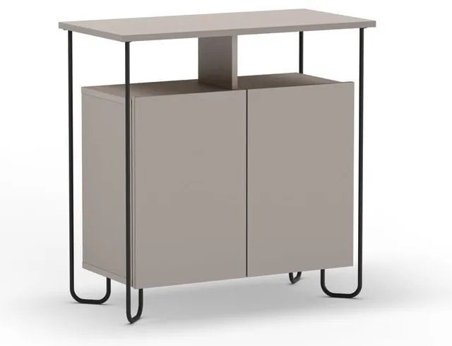 Dulap gri/bej 80x80 cm Dilly – Marckeric