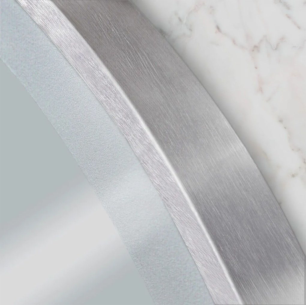 Oglindă LED 50cm MMJ BRUSH SILVER