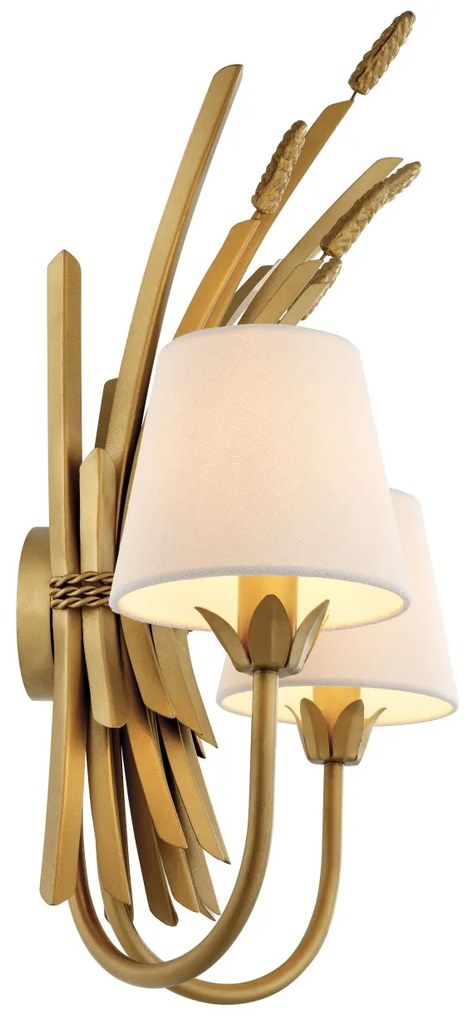 Aplica eleganta design LUX Bonheur, auriu 113373 HZ