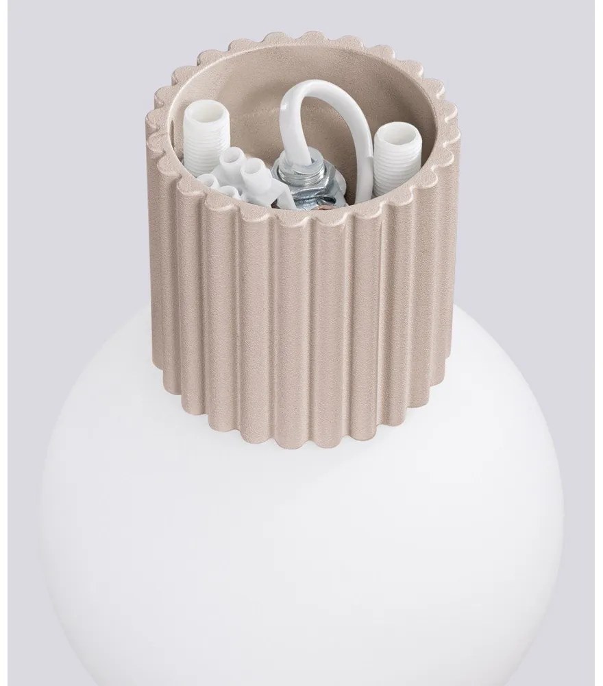 Aplică de perete taupe Orbital – Sollux