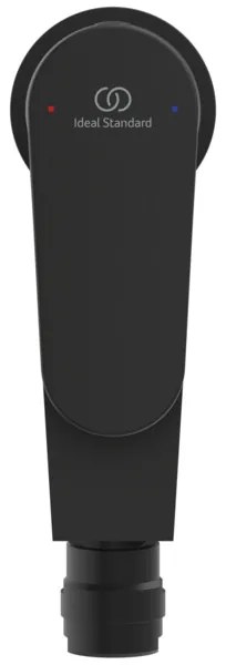 Baterie bideu Ideal Standard Cerafine O negru mat cu ventil click-clack inclus BD716XG Negru mat