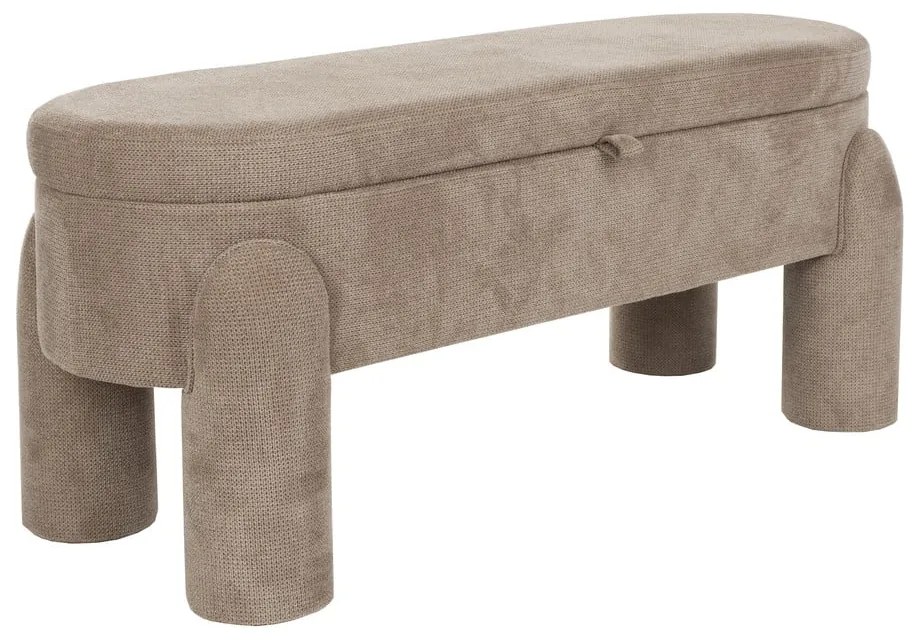 Bancă maro deschis Orly – White Label