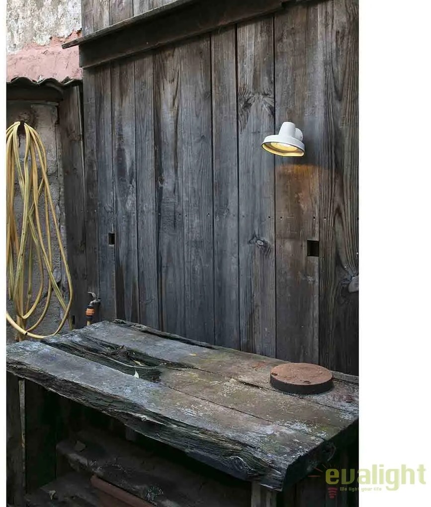 Aplica perete iluminat exterior stil modern BRONX alb 71195