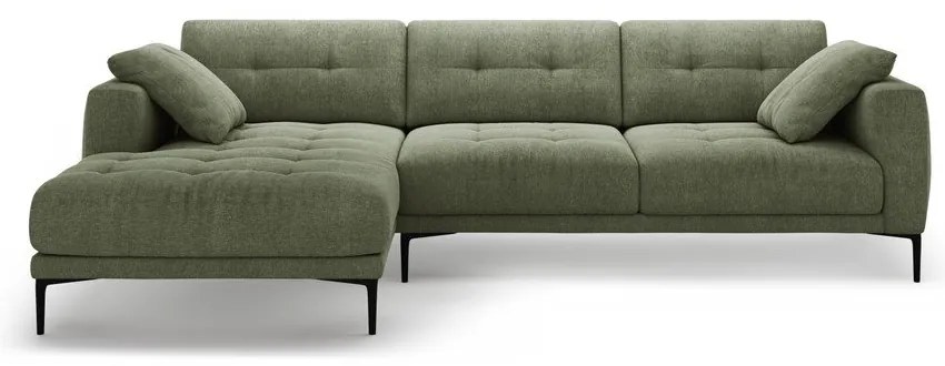 Colțar verde (cu colț pe partea stângă/cu șezlong) Bemy – Micadoni