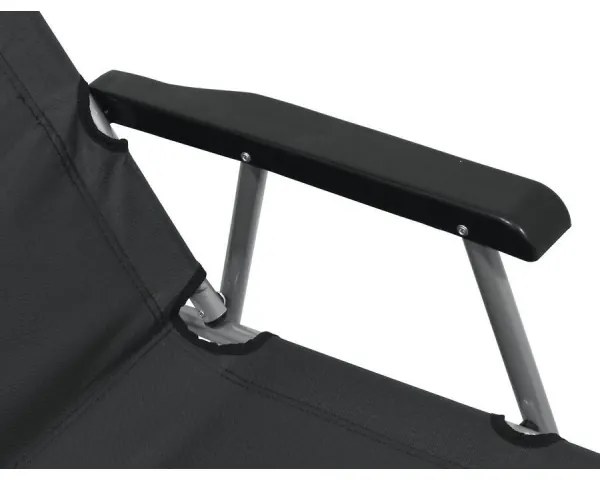 Scaun pliant pentru camping, gri