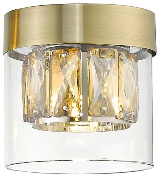 Spot aplicat design modern GEM bronz antic C0389-01A-0FD2 ZL