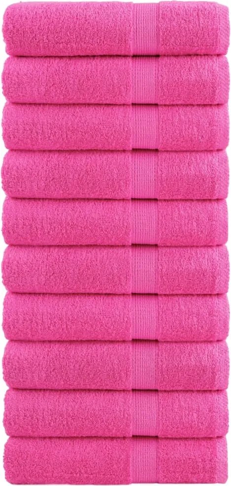 vidaXL Prosoape de baie premium, SOLUND 10 buc 100x150 cm 600 gsm