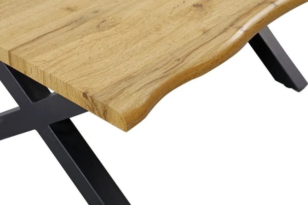 Masuta de cafea design industrial Wild 90x60cm