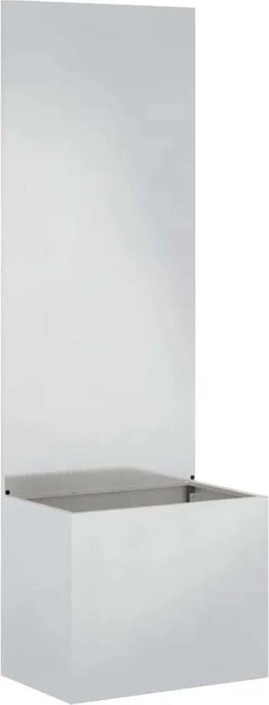 vidaXL Ecran de intimitate pentru grădină Argintiu 50 x 32 x 150 cm