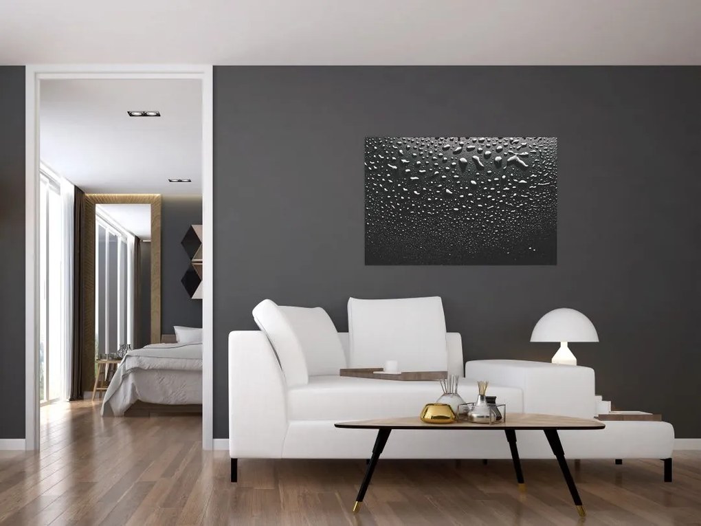 Tabloul cu picături de apă (90x60 cm)