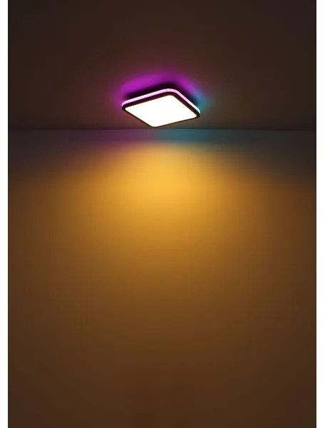 Plafonieră LED RGBW dimabilă JAXXI LED/40W/230V Globo 41391-40 + telecomandă