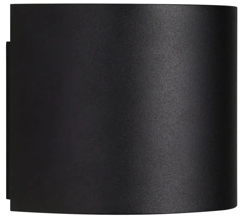 Aplica LED de exterior ambientala stil nordic IP44 Milda negru