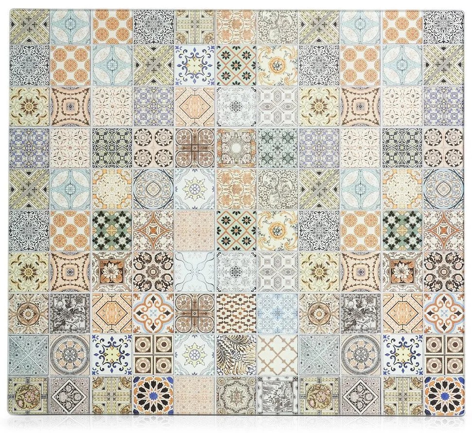 Placa de protectie din sticla pentru aragaz MOZAIKA, ZELLER