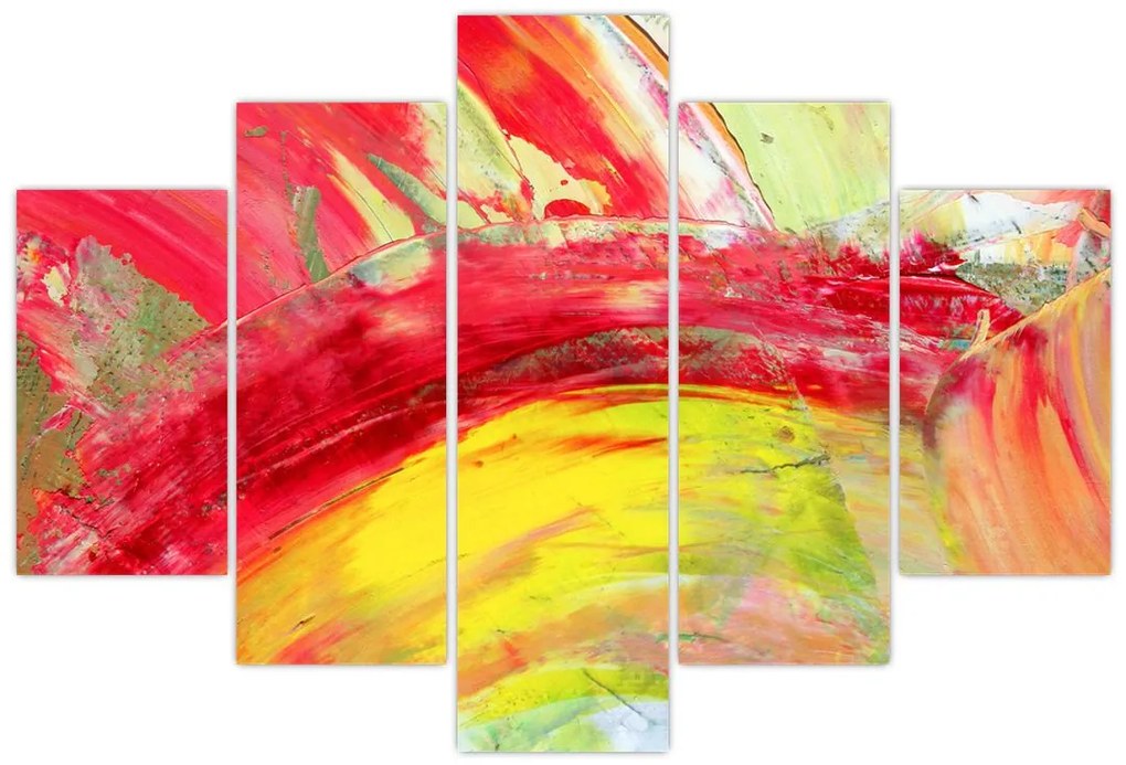 Tablou cu abstracție - pictura (150x105 cm)