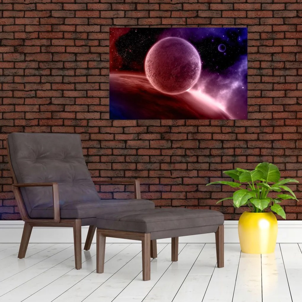 Tablou - Planetă (90x60 cm)