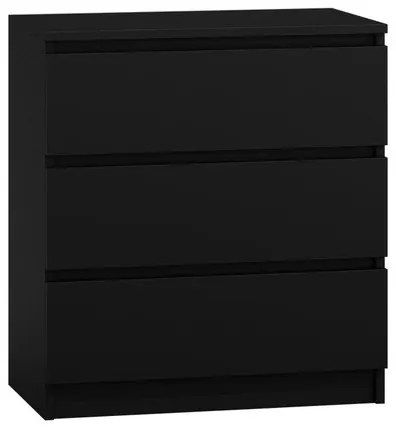 Comodă MALWA 77x70 cm negru